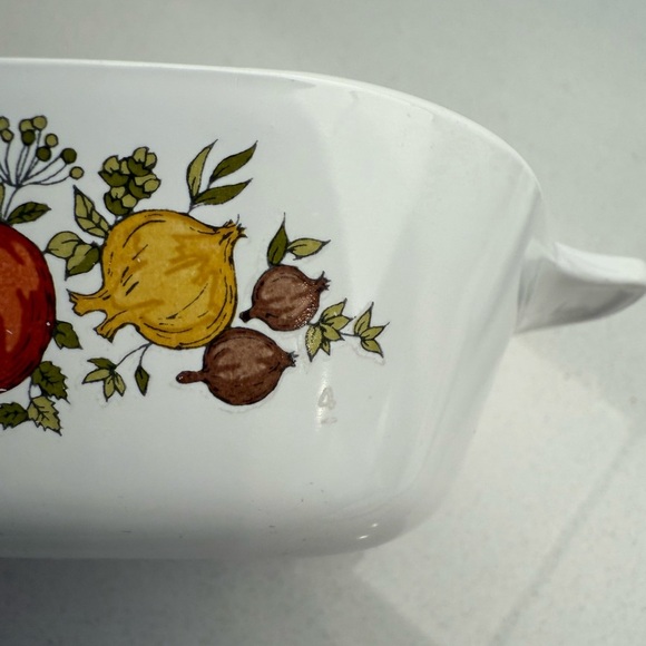 Vintage CorningWare Spice O' Life Petite Pan Set of 2 Le Persil 1970s 1980s - Picture 10 of 13